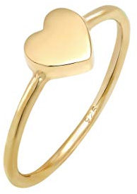 Elli Ring Damen Herz Liebe Filigran in 925 Sterling Silber