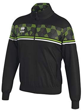 Errea Herren fg0w0z-1954_4XL Jacke Donovan, schwarz/grün/weiß, 4X-Large
