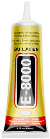 Misis E8000 50 ml Liquide Colle Super Multiusages Colle Bijoux Artisanat En Cristal Strass DIY Fixé Téléphone Mobile Écran Verre Nail Colle reliable
