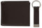 Calvin Klein Herren RFID Blocking Leder Bifold Wallet Brown Coin Pocket One Size