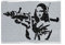 Banksy Schablone Mona Lisa | Heimdekoration Kunst Malerei Schablone | wiederverwendbar (Medium A3 – 25 x 37 cm)