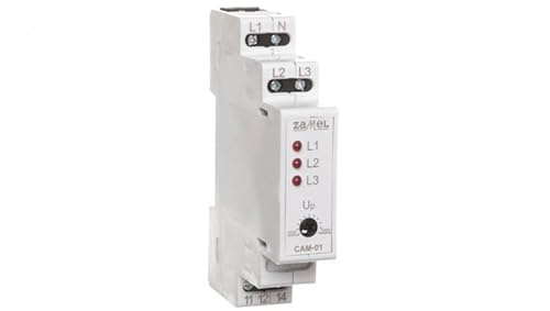 asymetrii Phasensensor 230/400V AC TYP CAM-01 EXT1000017 Zamel 5903669021957