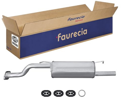 HELLA 8LD 366 030-441 Endschalldämpfer - Easy2Fit® Kit - hinten - einteilig | 8LD 366 030-441, Easy2Fit