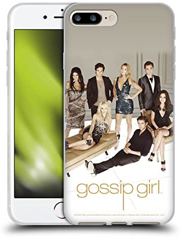 Head Case Designs Offizielle Gossip Girl Poster Graphics Gel Handyhülle Hülle [Militärischer Schutzgrad] Kompatibel mit Apple iPhone 7 Plus/iPhone 8 Plus