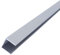 Dalsys U Profil Edelstahl, 1cm Höhe, Fliesenschiene Gebürstet 2,5m x 10mm, Übergangsschiene, Übergansprofil, geeignet als Bordüre