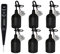 6Pcs portalámparas negro E27, portalámparas de renovación con cable, portalámparas de obras de construcción, Edison Industrial portalámparas, adaptadores de bayoneta para lámparas LED y Halógenas.