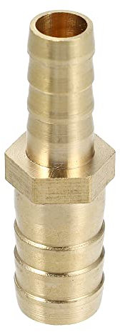 A ABSOPRO Motor Manguera Racor Conexión, 14 mm-10 mm Universal para Combustible Aire Agua