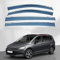 WUURAA 4 Stück Auto Seitenfenster Windabweiser für VW Touran L MK2-5T 2016-2023, Deflektor Weathershield, Schwarz, Selbstklebend, Modern, Auto