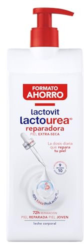 Lactovit - Leche Corporal Reparadora Lactourea con Protein Calcium de Absorción Inmediata, 48 Horas de Nutrición y Reparación, Apta para Pieles Secas y Extra Secas - 800 ml