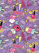 ARKRAFT Geschenkpapier Set 3 Bögen XXL 90 x 65 cm Verpackung plastikfrei FSC Papier Cartoon lila (18-9326)