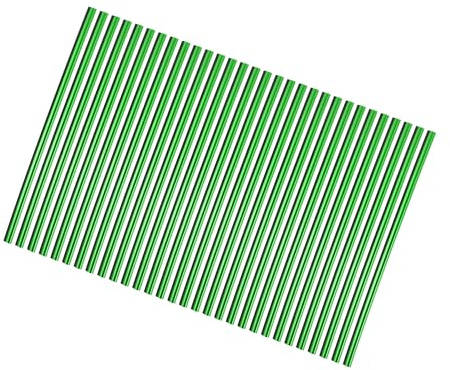 Motoforti 30pcs Car Air Conditioner Outlet Vent Trim Decoration Strip Green | Long-lasting