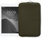 kwmobile Tablet Hülle kompatibel mit 8-8,4 Tablet - Universal Neopren Tasche Cover Case - Schutzhülle Sleeve in Dunkelgrün