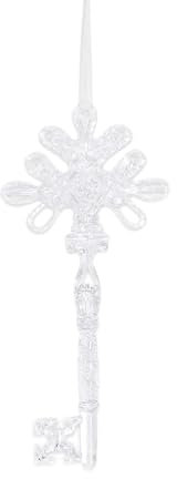 Klare Ornamente, Acryl Eiszapfen Weihnachtsdekorationen, Urlaub Weihnachtsbaum Ornamente Eiszapfen Anhänger für Home Decoration Zubehör