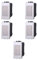 5x Suoneria, campanello, Moduli Bianchi, Compatibile Con BTicino Living, frutti, interruttori, pulsanti, deviatori, dimmer, sensori, PIR, buzzer, Per Placche originali e compatibili