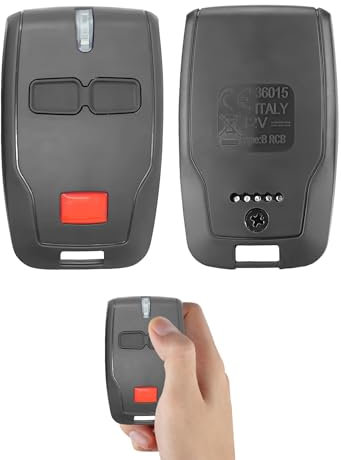 Lot de 2 Telecommande Bft, Télécommande Bft, Telecommande Bft Portail, Bft Telecommande, Bft, 433 MHZ pour portail électrique 2 canaux pour Rolling BFT Mitto 2, Kleio, Ghibli, TRC 2, Kleio, Ghibli, TR