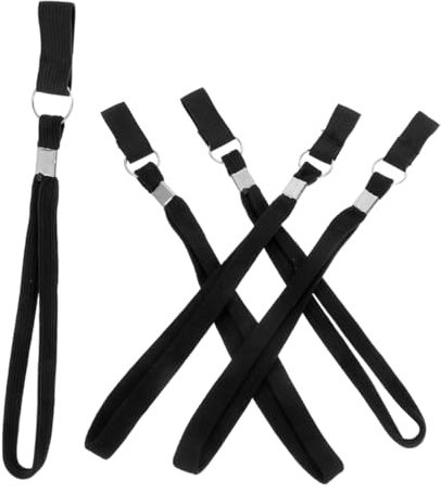 DINHEAROM 5 Pièces Sangles de Poignet pour Canne de Marche Accessoires Perte pour Personnes Âgées Résistantes et Élégantes Sécurisées pour Utilisation Quotidienne