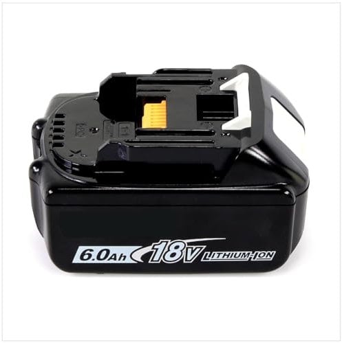 Replacement Battery Compatible for Makita BL 1860 B 18 Volt 6.0 Ah with Capacity Indicator