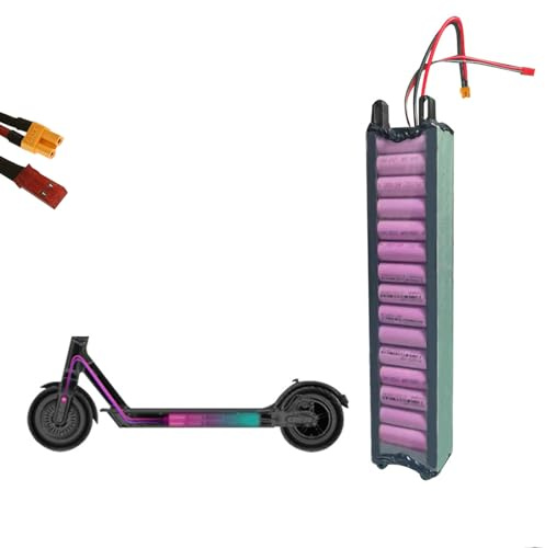 HJGHY 36v,10.4Ah, 36 V 10,4 Ah 4,4 Ah 5,2 Ah 6,6 Ah 7,8 Ah Scooter-Akkupack M365 Scooter Lithium-Akku-Ersatz für M365 Elektroroller-Motor