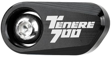 ABS-Sensor-Schutzabdeckung Für Tenere 700 Tenere700 T7 World Raid Rally 2019-2026 2025 2024 Motorrad Vorder- Und Hinterrad ABS-Sensor-Schutz(Black)
