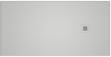 plato de ducha 100x70 color blanco - Ral 9003