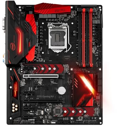Carte mère Carte mère Fit for ASRock Z270 1151 : 4 x DDR4 64 Go PCI-E 3.0, 2 M., 6 SATA III, USB .1, for processeur Intel Core 6e/7e génération