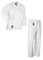 Ju-Sports Karate Anzug to start Weiß 120 I Klassischer Karateanzug für Kinder & Erwachsene I Karate Kimono inkl. weißem Gürtel I Hose mit Kickzwickel I 100% Baumwolle