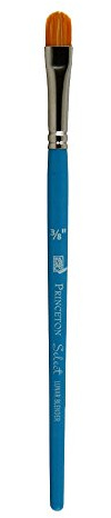 Princeton Select Artiste Blender Brush, Synthetic Bristles, 3/8 Inch, Acrylic, Lunar Mixer, Size 3/8 Inch
