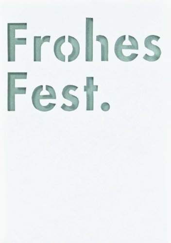 Räder Weihnachts Lichttüten Karte Frohes Fest