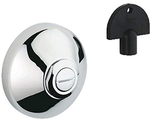 GROHE Up Ventil Oberbau (Einbautiefe stufenlos einstellbar, 20 - 80 mm, langlebige Oberfläche9, chrom, 19842000