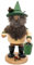 Räuchermännchen Waldwichtel Erzsammler, grün - 25cm