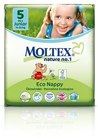 Moltex Junior - 32 Windeln - Einwegwindeln - Eco 11-25 kg
