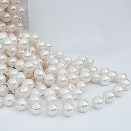 Pearl Bead Chain Garland 14mm x 3meters (Ivory)