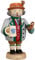 Seiffener Volkskunst | Räuchermännchen Erzgebirge | Gemütliche Typen 19 cm | Räucherfigur | Erzgebirgische Volkskunst | 12663 | Bayer