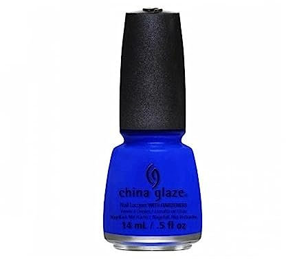 China Glaze Nail Lacquer with Hardner - Collection Off Shore - I Sea The Point, 1er Pack (1 x 14 ml)