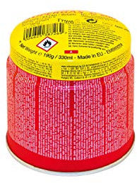 ROTHENBERGER Industrial C200 Supergas-Brenngas-Kartusche, hochreines Butan-Gasgemisch, 330 ml - 1500000924