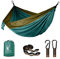 Fieleer Ultralight Outdoor Hammock Parachute Silk Hammock with Straps and Sturdy Carabiners for Travel, Camping, Hiking, Garden, Beach