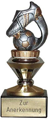 RaRu Fussball-Pokal mit Ihrem Wunschtext graviert