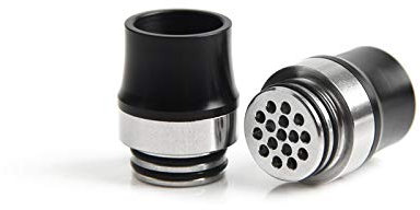 DIY-24H - Drip Tip 810 Anschluss für Verdampfer Delrin Edelstahl Mundstück Driptip