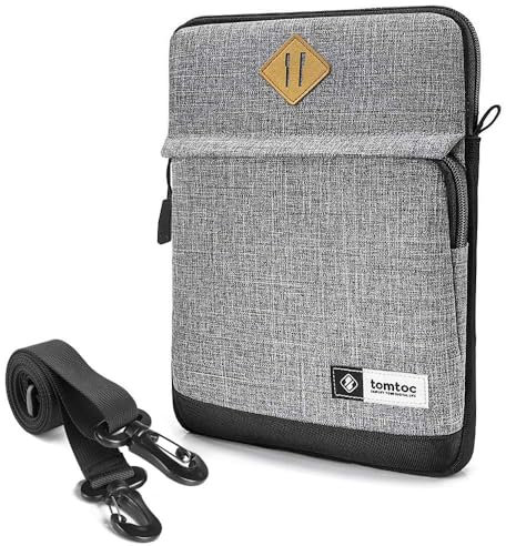 tomtoc Tablet Shoulder Sleeve Bag for 13 Inch iPad Pro M4 & iPad Air M2 2024, 12.9-in iPad Pro M2&M1 6th/5th 2022-2018 with Magic Keyboard and Smart Keyboard Folio or Slim Folio Pro Case