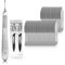 May Lot de 50 couteaux de bricolage avec manche scalpel en acier inoxydable et lame de rechange Figurine 13 en acier au carbone