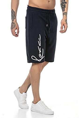 Redbridge Shorts Sweatpants Kurze Hose Baumwolle Premium Qualität Blau S