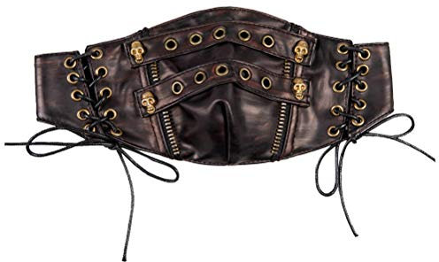 1stk Gas Steam-punk Schädel Halloween Leder Halloween-masken Halloween-party Motorradbekleidung Punk-stil Halbes Gesicht Bilden Männer Und Frauen Skelett