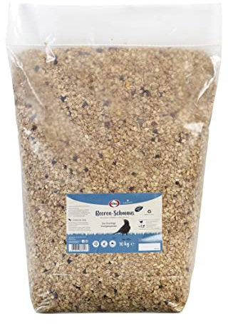 Elles Beeren-Schmaus 10kg I Fruchtiges, energiereiches Wildvogelfutter I Schalenfrei & 100% natürlich | Ambrosia kontrolliert | Optimal zur Ganzjahresfütterung