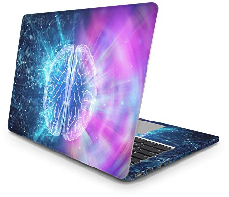 Sticker Master Brain Blue Laptop Vinyl Sticker Skin Cover 13 14 15 Inch Notebook Decal for MacBook Asus Acer Hp Lenovo Huawei Dell Ms Toshiba 12 inch (29x24 cm)