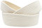 Anzirose Korb Natur Baumwolle Seil Aufbewahrungskörbe Multi Größe Set 3 Stück für die Dekoration zu Hause Schrank Spielzeug Büro Kosmetik Kinder Schlafzimmer Kinderzimmer Kindergarten Oval Beige