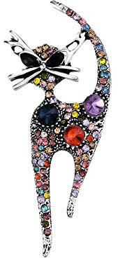 Brosche Emaille Tier Thema Katze Brosche Modeschmuck Abendland Glänzend Tier Damen Brosche Pilz Brosche