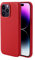Synchro - Custodia in pelle naturale per iPhone 15 Pro Max con forte compatibile con magneti MagSafe, in pelle per iPhone 15 Pro Max 6,7 pollici (Rosso)