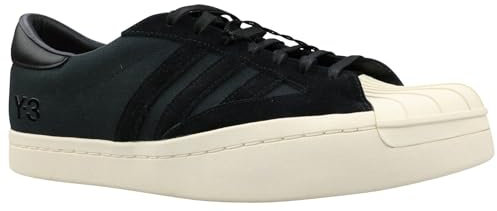 adidas Y-3 Yohji Star Sneaker Turnschuhe schwarz Leder FX0832 NEU (Schwarz, EU Schuhgrößensystem, Erwachsene, Damen, Numerisch, M, 36 2/3)