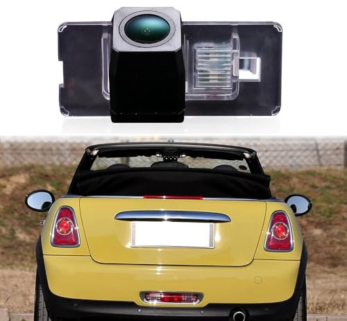 1280P Super HD Nachtsicht Rückfahrkamera Ersatz Pür BMW Mini Cooper Kombi Limousine R55 R56/Convertible Cabrio R52/Cabriolet R57/Coupe R58/Roadster R59/S Hardtop R56/one Ray G 55kw