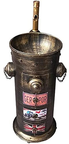 GLETSF Mobile lavabo - Armadi da Bagno - Armadi da Bagno - Mobile lavabo Industriale Wind - Lavabo da appoggio 16,9 x 14,9 x 34,6 Pollici, Argento, Senza Specchio (Bronzo Senza Specchio)